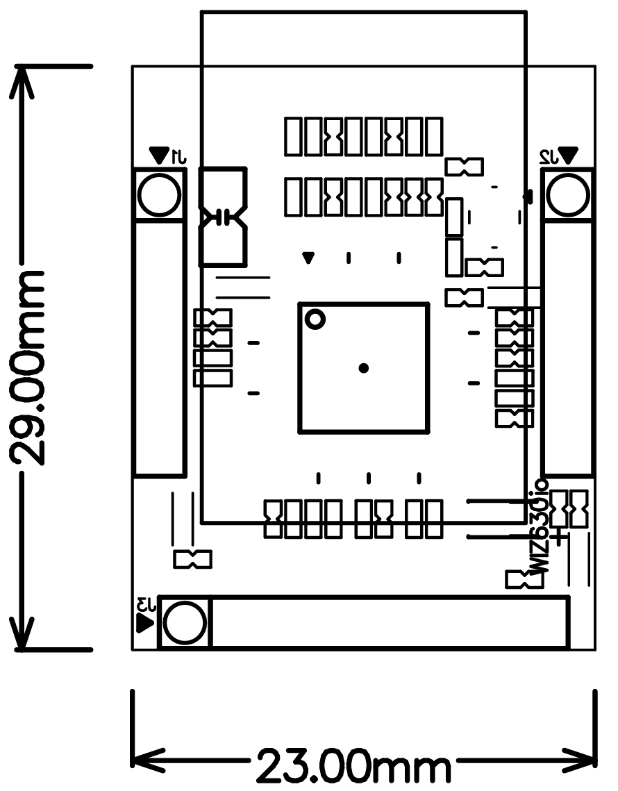 WIZ630io Dimension