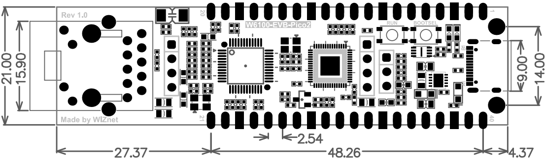 w6100-evb-pico2-dimension