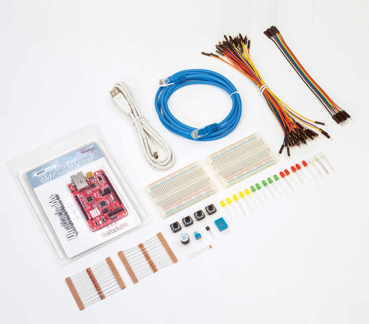 mbed Starter Kit all parts