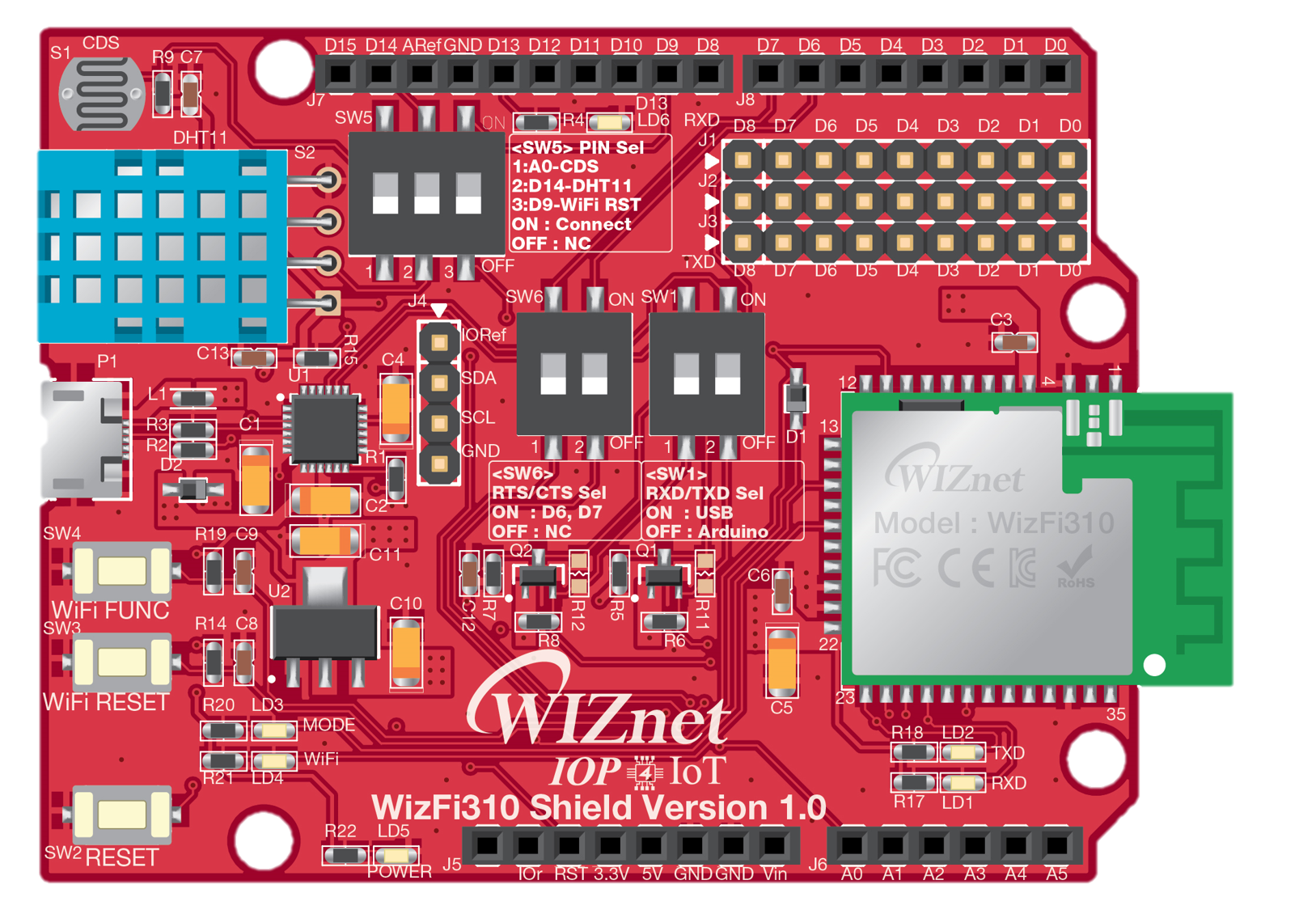 WizFi310 Shield