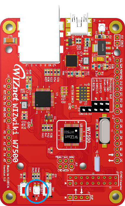 WIZwiki-W7500 LED1